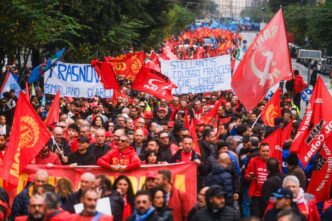 Sciopero Generale In Italia3A M