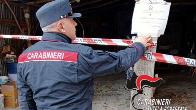 Sequestrata Azienda Di Lavoraz