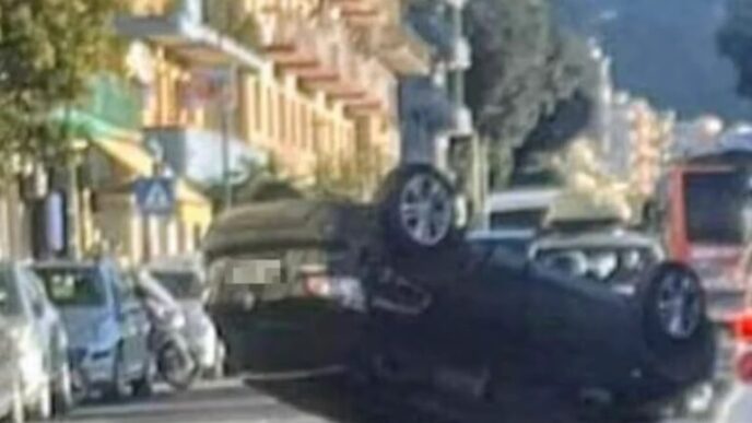 Spettacolare Incidente Stradal