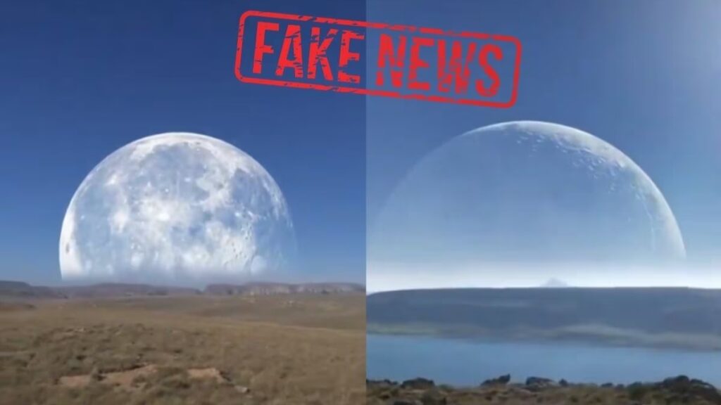 Video Virale Sulla Luna Gigant