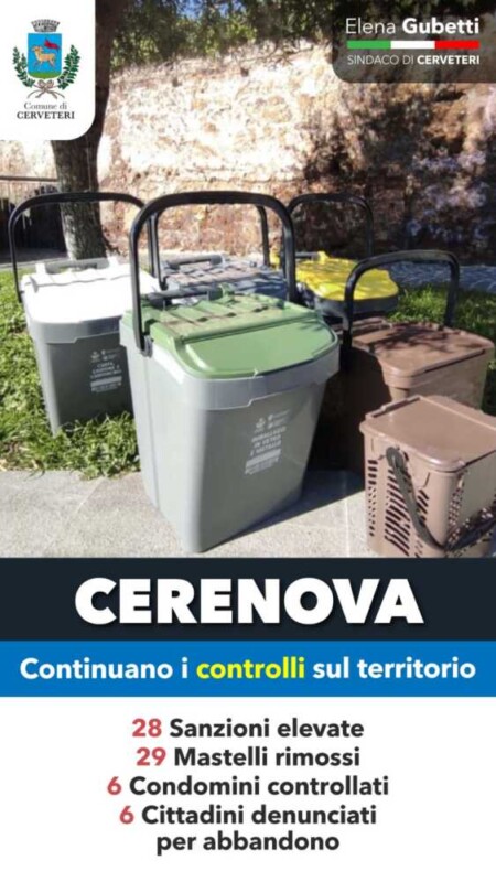 A Cerveteri Proseguono I Contr