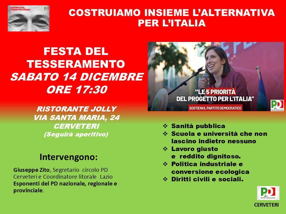 Apertura Del Circolo Pd Di Cer