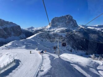 Apertura Delle Piste Da Sci Ne