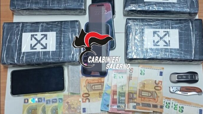 Arrestato Un Uomo A Pellezzano