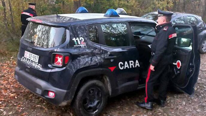 Arresto Nel Bosco3A Operazione
