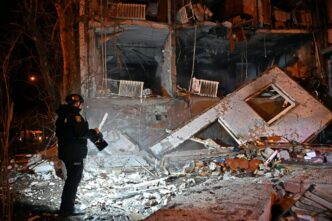 Attacchi Notturni In Ucraina3A