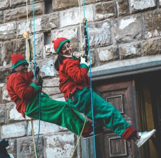 Babbo Natale E I Festeggiament