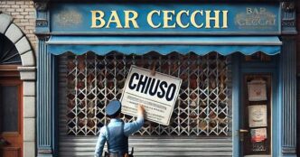 Chiusura Del Bar Cecchi A Tori