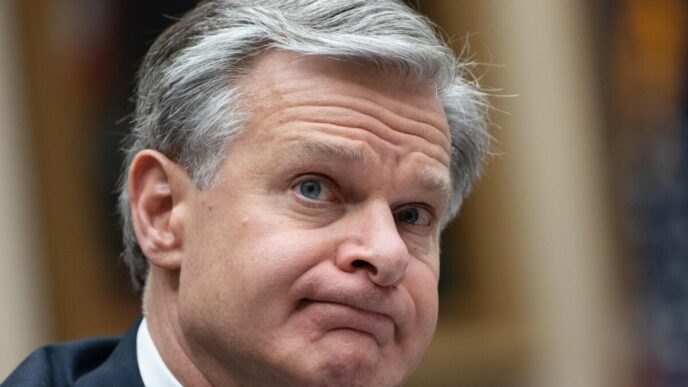 Chris Wray Si Dimette Dall27Fbi