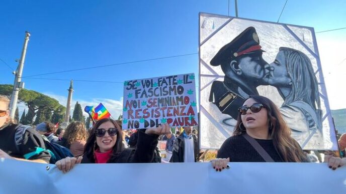 Corteo Contro Il Ddl Sicurezza