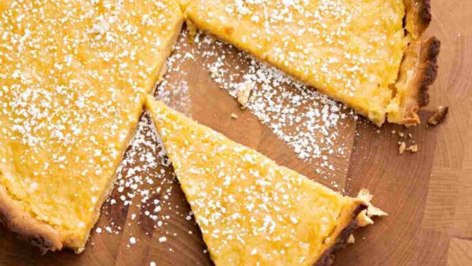 Crostata Vaniglia E Limone, Ricetta