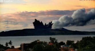 Eruzione Del Vulcano Taal3A Att