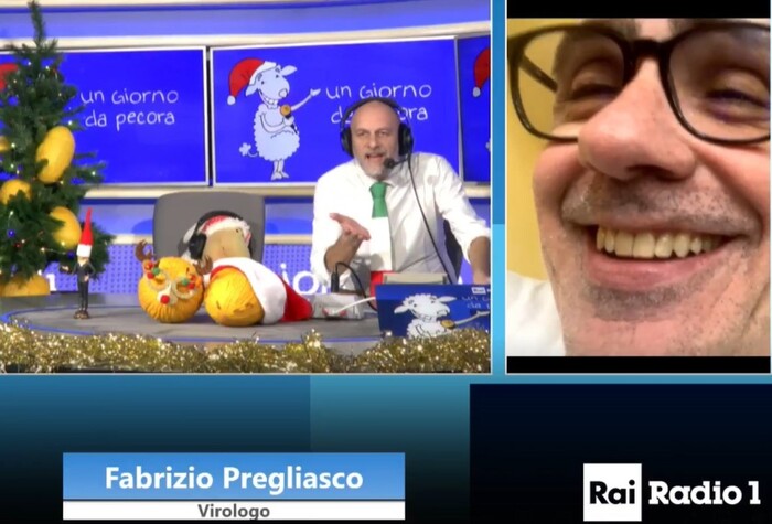 Fabrizio Pregliasco Ricoverato