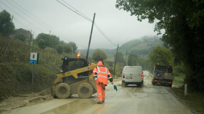 Forti Venti E Piogge Colpiscon