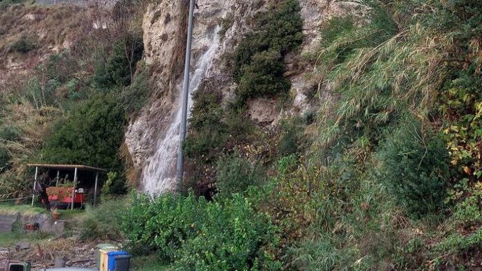 Frana A Cetraro3A Strada Chiusa