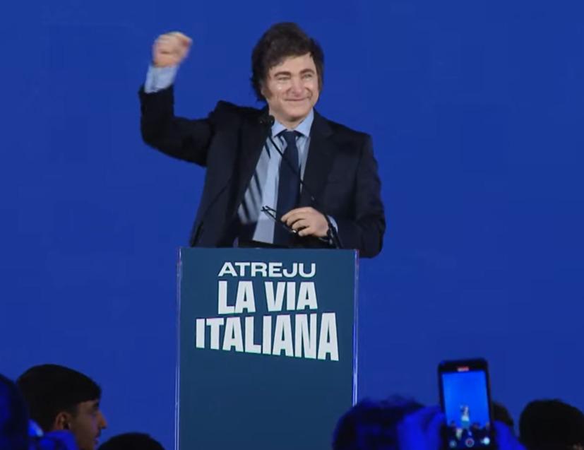 Giorgia Meloni Accoglie Javier