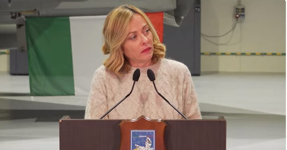 Giorgia Meloni In Visita A C5A0Ia