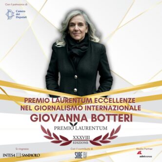 Giovanna Botteri Premiata Per