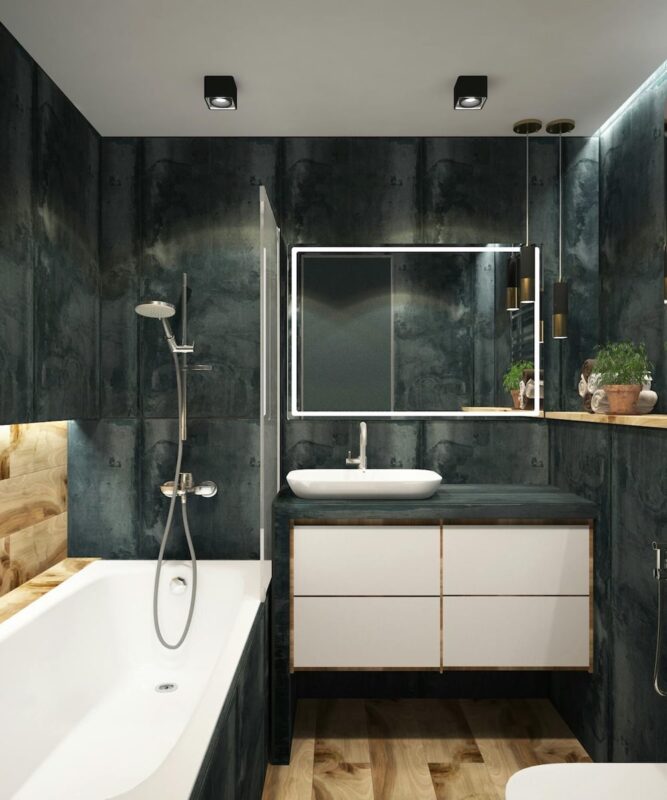 Il Bagno Come Rifugio3A Le Tend