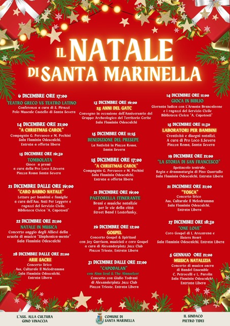 Il Programma Di Eventi Nataliz