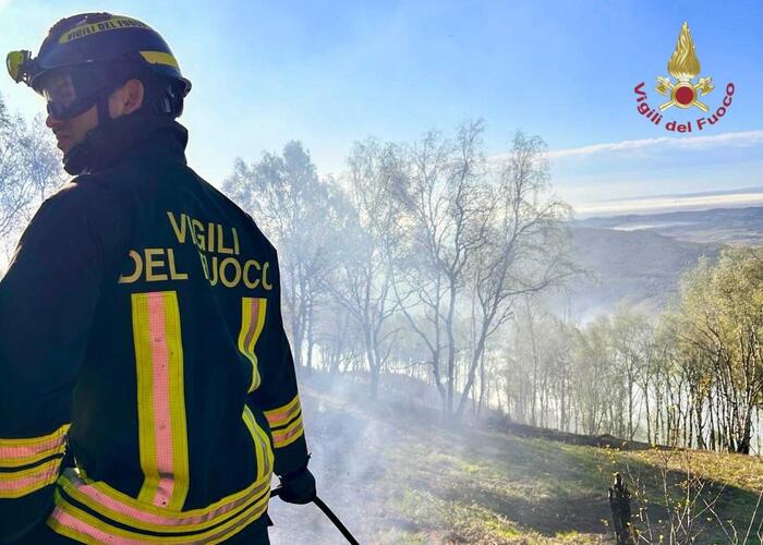Incendi Sulle Alture Di Pietra