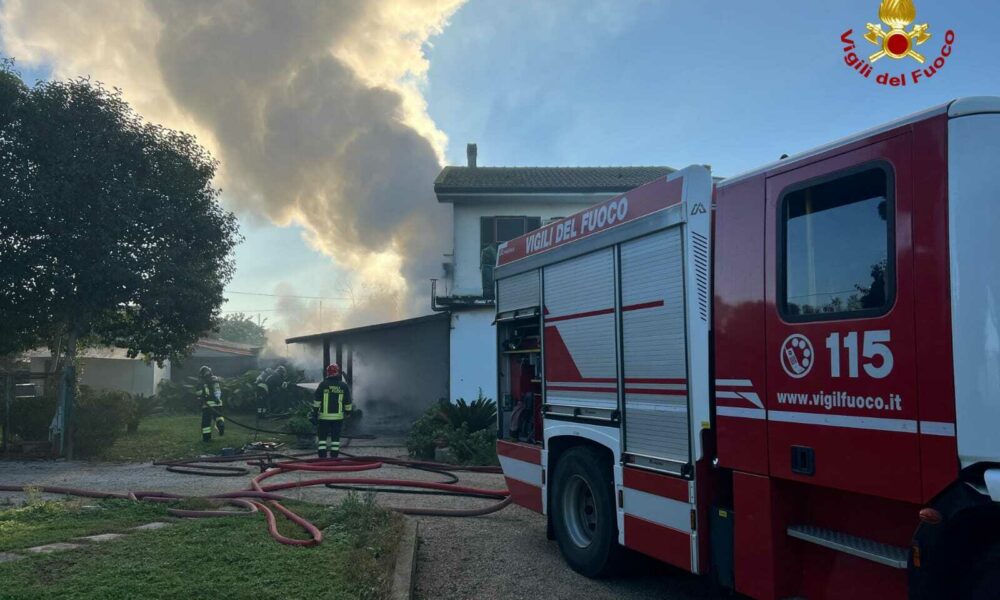 Incendio A Latina3A Il Tempesti