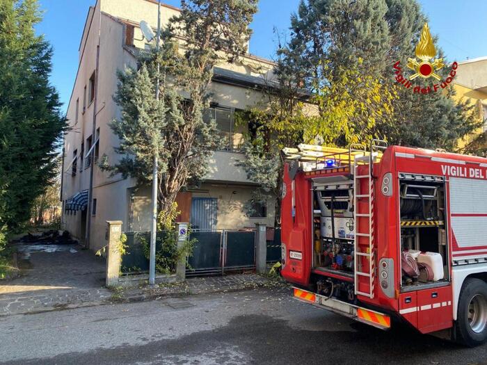 Incendio A Modena3A Intervento