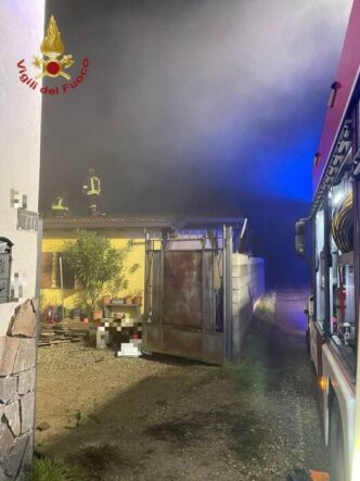 Incendio A Vigevano3A Intossica