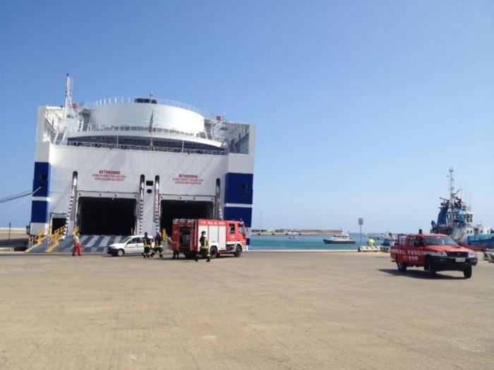 Incendio A Bordo Del Traghetto