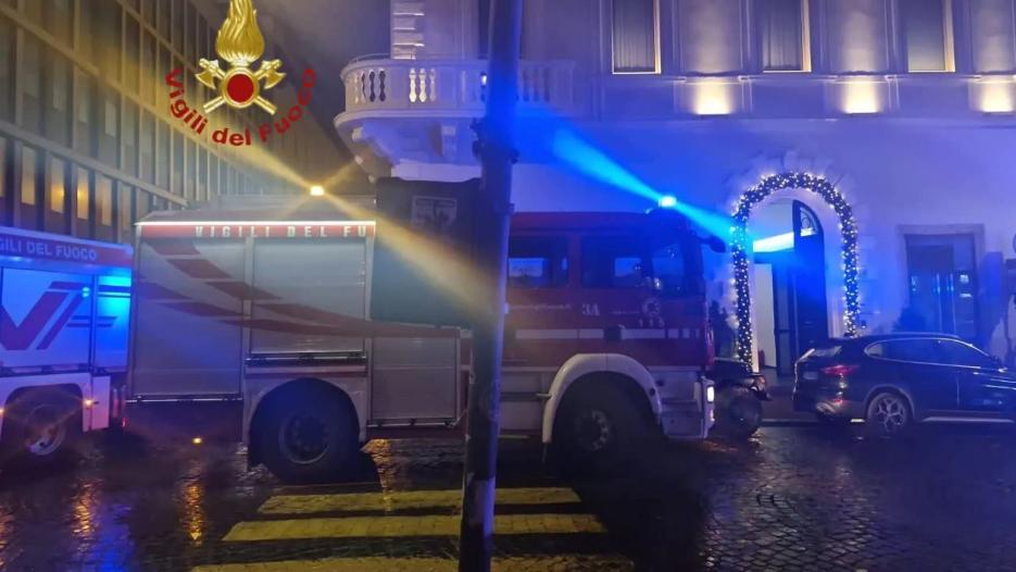 Incendio All27Hotel Di Via Mila