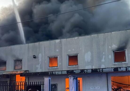 Incendio Devastante A Carinaro
