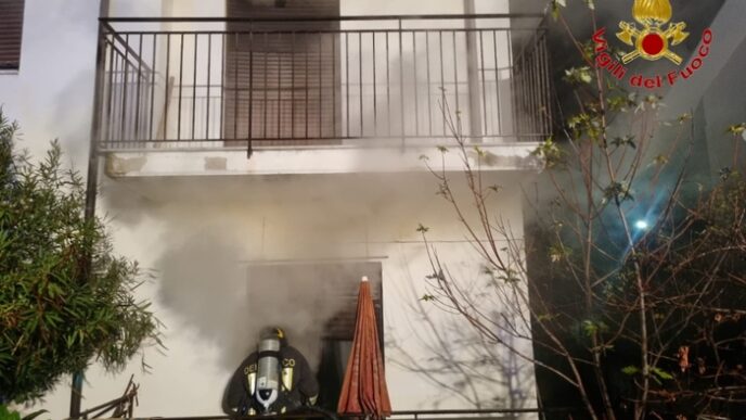 Incendio Devastante A Castel B