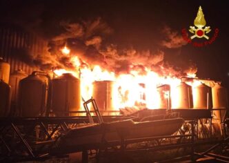 Incendio Devastante A Cervigna