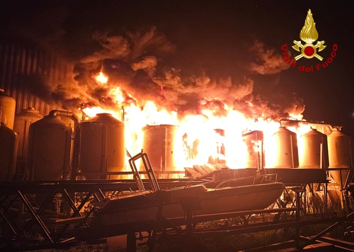 Incendio Devastante A Cervigna