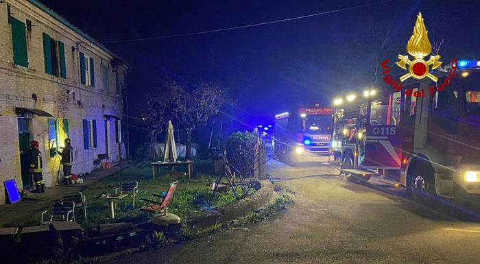 Incendio Devastante A Senigall