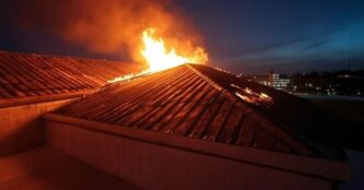Incendio In Una Villetta A San