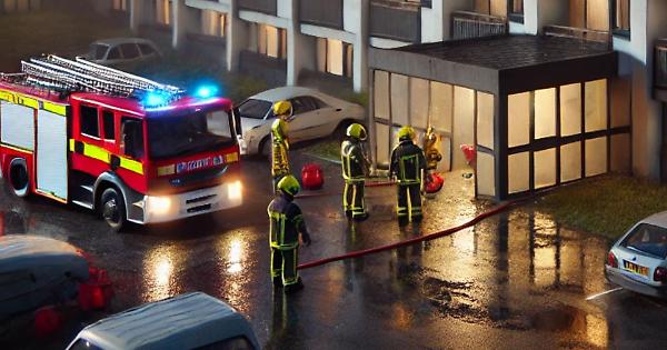 Incendio Nel Dormitorio Della