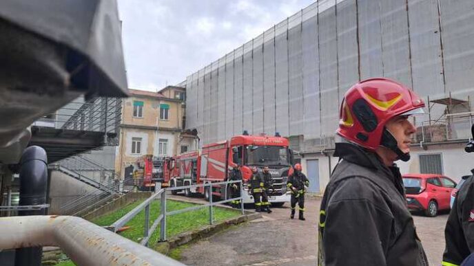 Incendio Nell27Ospedale San Bor