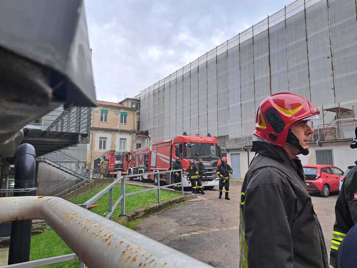 Incendio Nell27Ospedale San Bor