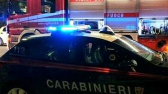 Incendio Notturno A Sezze Scal