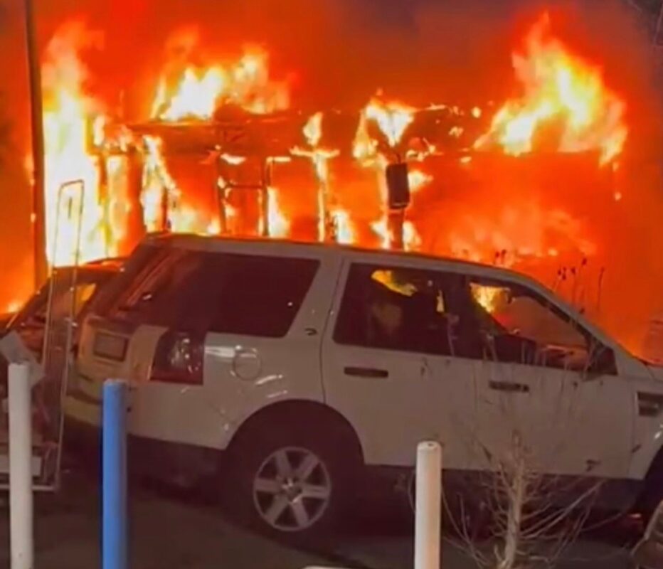 Incendio Su Un Bus Ad Napoli3A