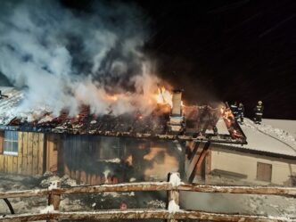 Incendio Sulla Malga Zirago Al