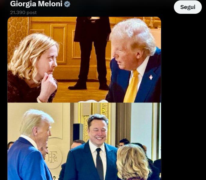 Incontro Tra Trump E Meloni A