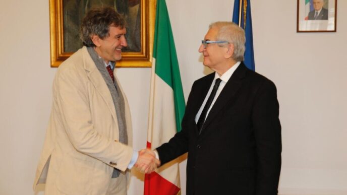 Incontro Tra Il Presidente Del