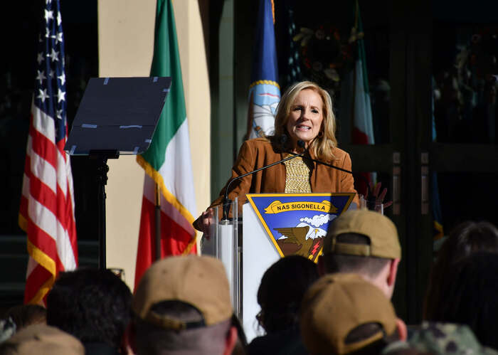 Jill Biden Celebra Il Sostegno