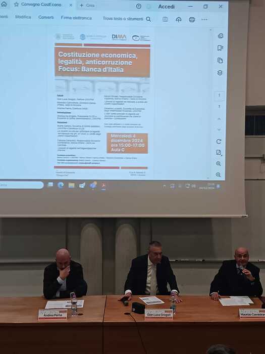 La Costituzione Economica E Il