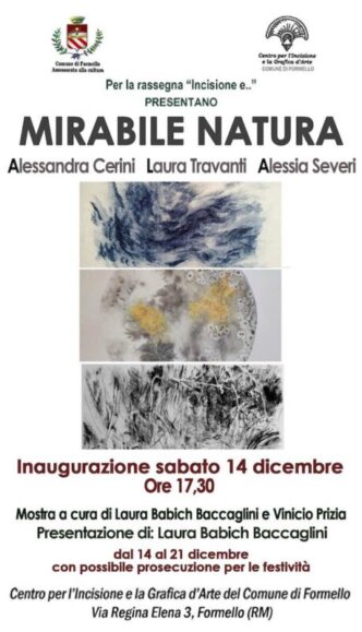 La Mostra 22Mirabile Natura22 Al