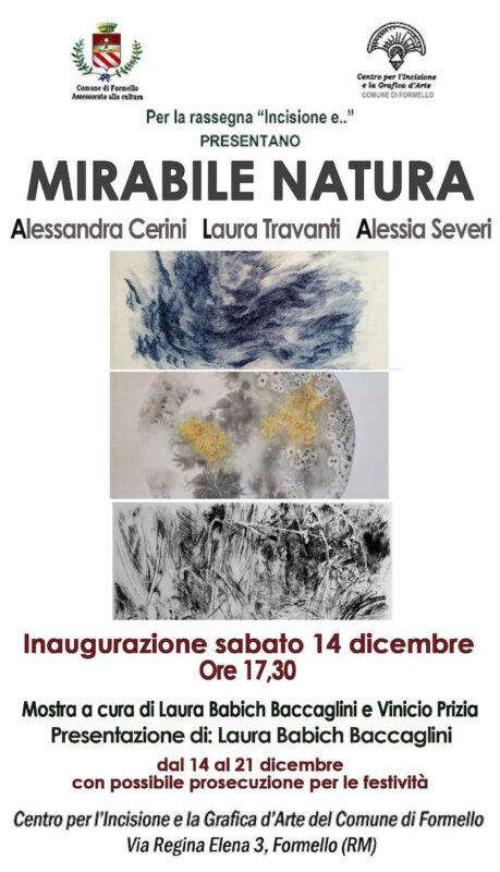 La Mostra 22Mirabile Natura22 Al