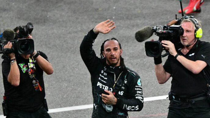 Lewis Hamilton Lascia La Merce