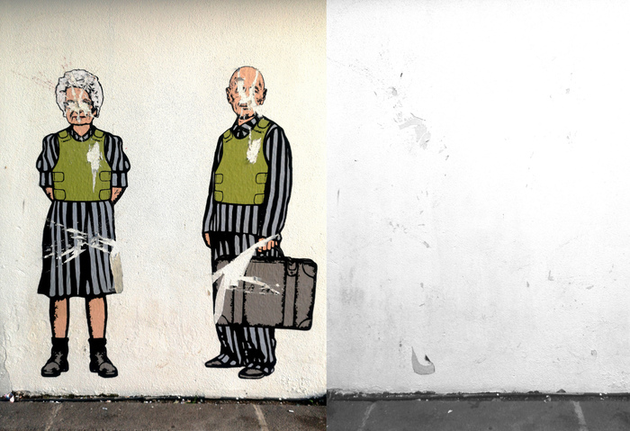 Milano3A Rimosso Il Murale Dedi